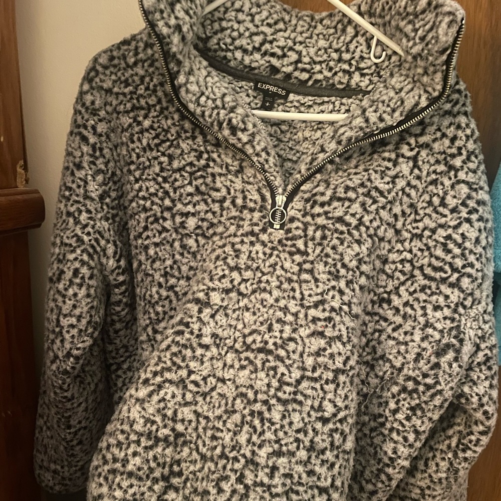 Fuzzy sweater
